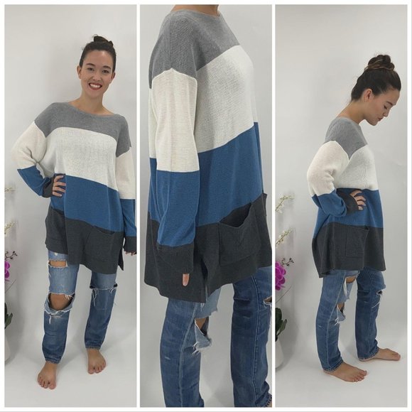 Vince Camuto Sweaters - Crew Neck Knit NWT Long Sleeve Umbra Forrest